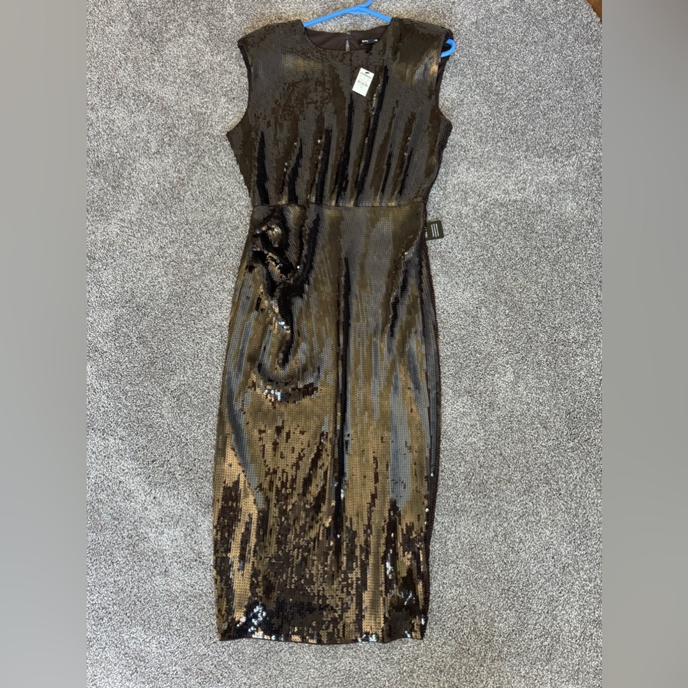 Cocoa brown dress